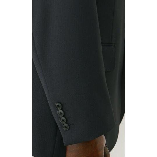 【洋服の青山】CONTROLα 温度調節 大きいサイズ ツーパンツ スーツ メンズ スタイリッシュ 春夏秋冬 グレー チャコール 2パンツ 洗える ストレッチ 動きやすいの画像