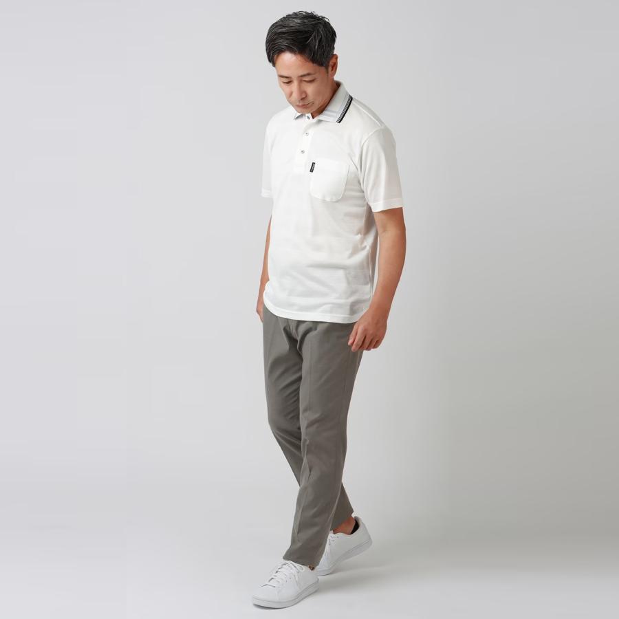 AOYAMA 【洋服の青山】ダンロップ 日本製 ポロシャツ 半袖 メンズ 春夏