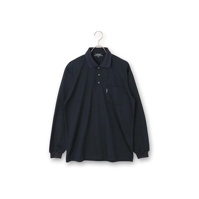 AOYAMA 【洋服の青山】日本製 ポロシャツ メンズ 長袖 オールシーズン