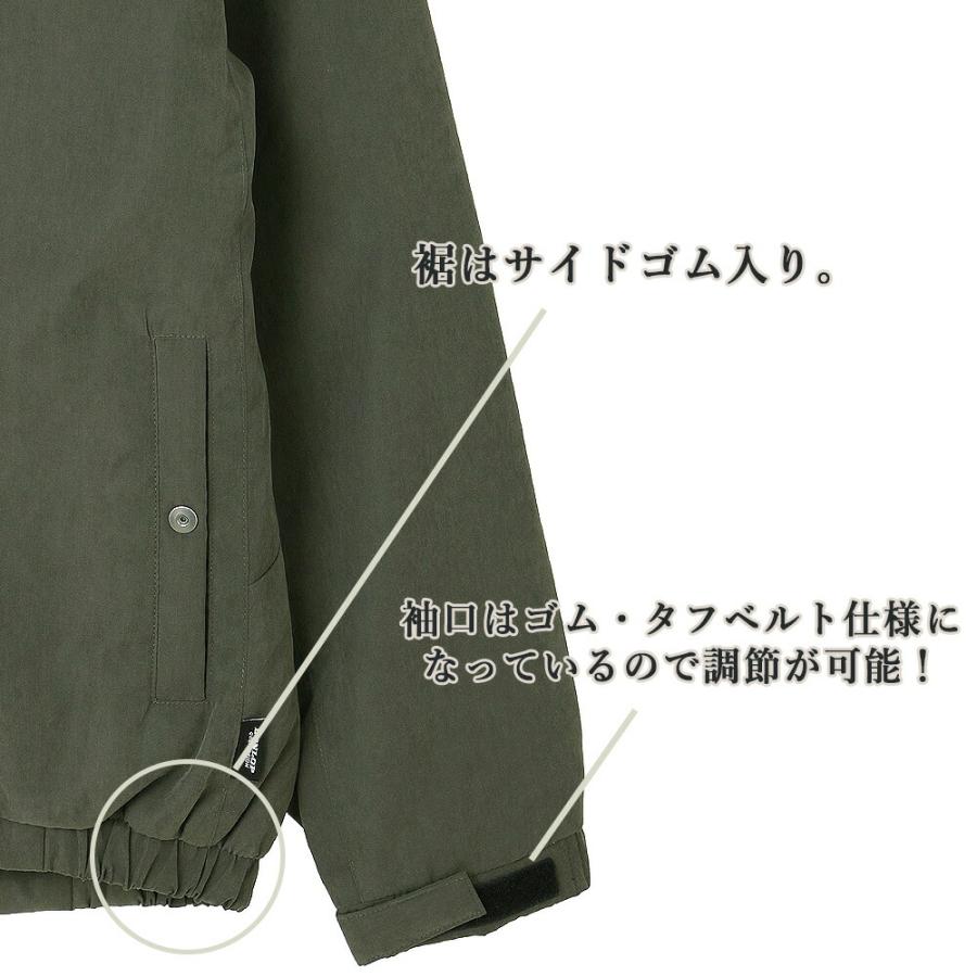 AOYAMA 【洋服の青山】メンズ ブルゾン ネイビー 紺 グリーン 緑