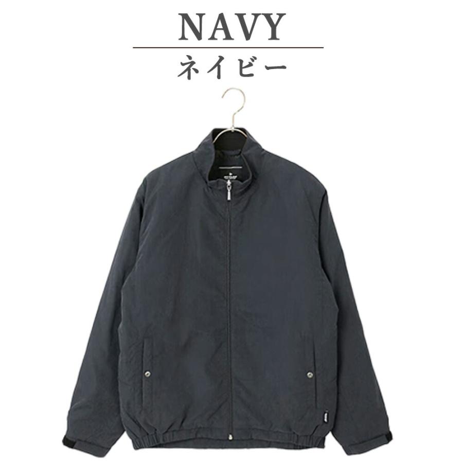 AOYAMA 【洋服の青山】メンズ ブルゾン ネイビー 紺 グリーン 緑