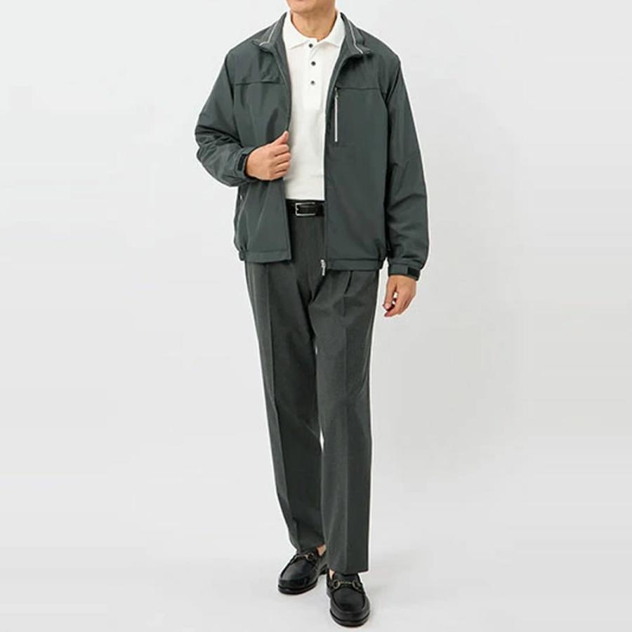 AOYAMA 【洋服の青山】花粉対策 裏メッシュブルゾン メンズ 春夏秋冬