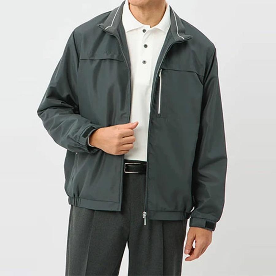 AOYAMA 【洋服の青山】花粉対策 裏メッシュブルゾン メンズ 春夏秋冬