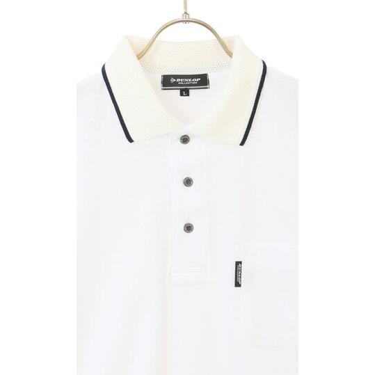 コムデギャルソン メンズ 半袖 ポロシャツ 綿 ホワイト 白 L 日本製 AOYAMA 【洋服の青山】 日本製 綿100％ サラサラコットン ポロシャツ