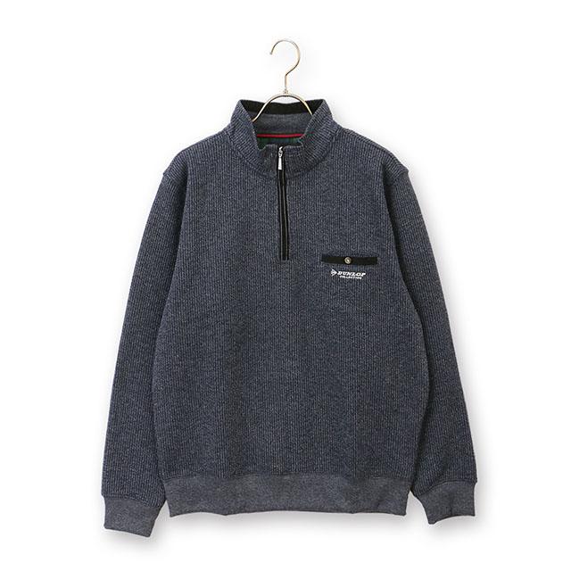 希少　Dunlop セガサミーカップ限定　ハーフジップ・ワイド ナイロンベストL AOYAMA 【洋服の青山】DUNLOP ダンロップ 裏起毛ハーフジップ