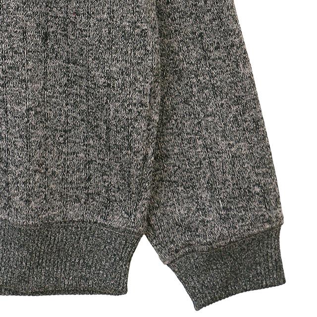 AOYAMA 【洋服の青山】DUNLOP ダンロップ 裏起毛ハーフジップ