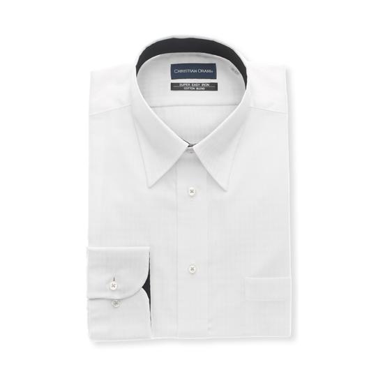 AOYAMA 【洋服の青山】ワイシャツ オールシーズン ホワイト 白
