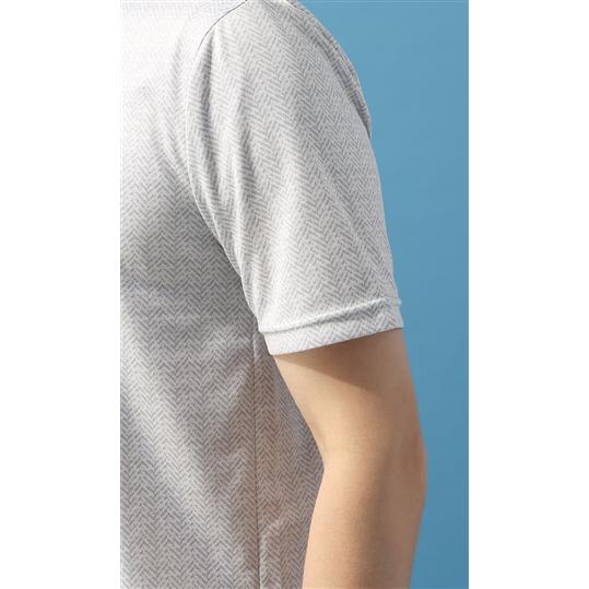AOYAMA 【洋服の青山】春夏用 グレー系 ヘリンボーン柄
