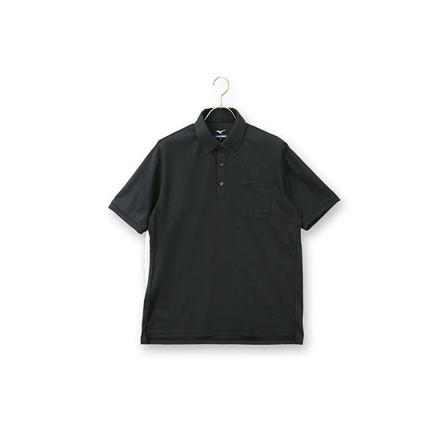 【新品未開封】コブクロ 九月八日 ポロシャツ M ブラック AOYAMA 【洋服の青山】ミズノ ポロシャツ 半袖 メンズ 春夏用 ボタン