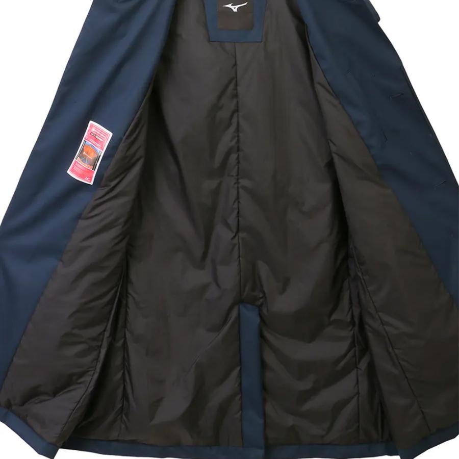 【洋服の青山】吸湿 発熱 ステンカラーコート メンズ スリム 秋冬 ネイビー 紺 無地 大きいサイズ 暖かい 保温 軽い 撥水 耐水 軽量 防風 雨 雪 着脱可能フードの画像