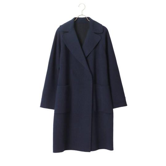 AOYAMA 【洋服の青山】軽くて暖かい ガウン風リバーコート チェスター