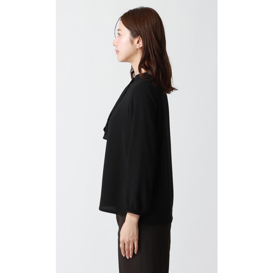 AOYAMA 【洋服の青山】《最短当日発送》フリル ボウタイ ブラウス