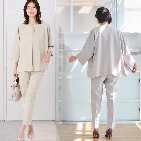AOYAMA 洋服の青山 《最短当日発送》ママスーツ セットアップ