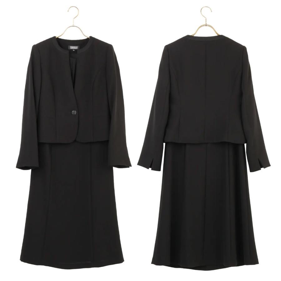 AOYAMA 【洋服の青山】洗える 喪服 礼服 2点セット アンサンブル