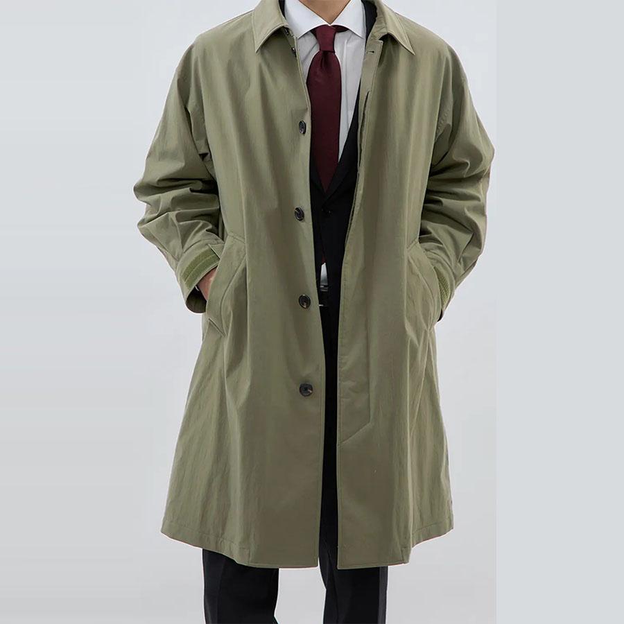 AOYAMA 【洋服の青山】あったかい ステンカラーコート メンズ 秋冬用