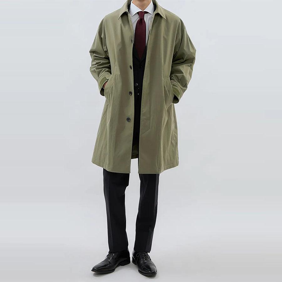 AOYAMA 【洋服の青山】あったかい ステンカラーコート メンズ 秋冬用