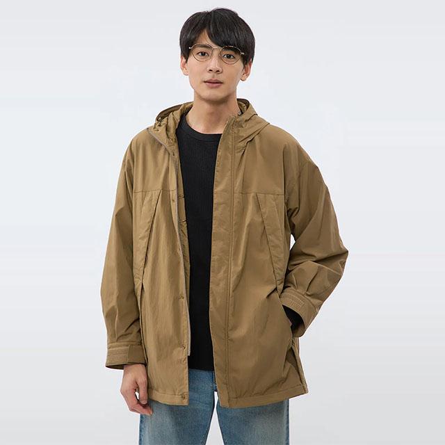 AOYAMA 【洋服の青山】暖かい ハーフコート メンズ 秋冬 ベージュ