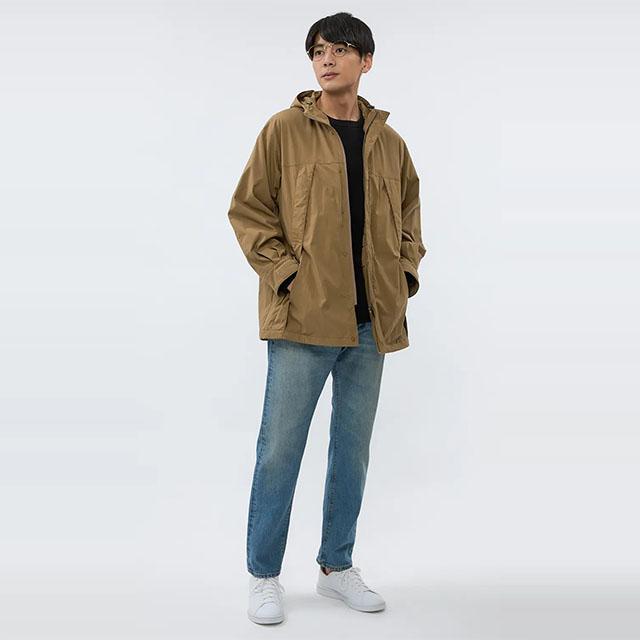 AOYAMA 【洋服の青山】暖かい ハーフコート メンズ 秋冬 ベージュ