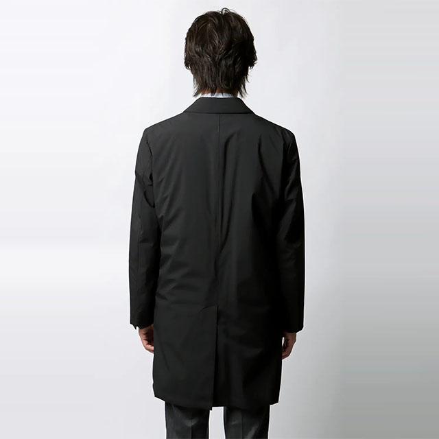 【最高級希少】Norton&Sons シルク コート ダウンライナー付 L AOYAMA 【洋服の青山】暖かい ダウンライナー付き チェスターコート