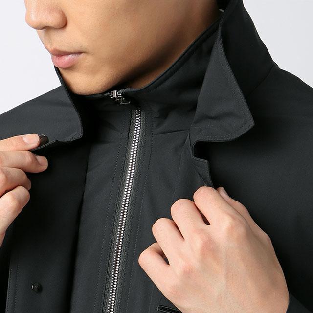 AOYAMA 【洋服の青山】ドライビングコート メンズ 秋冬 ブラック 黒