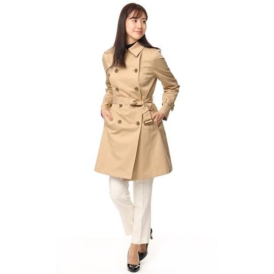 スリーシーズン用 ベージュ系 撥水加工 ダブルトレンチコート I M G N 洋服の青山plus 通販 Paypayモール