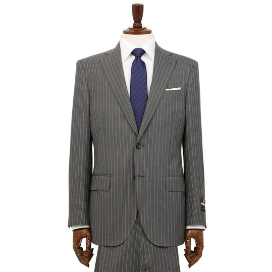 春夏用 グレー系 オンラインストア限定 Golden Maf使用 スタイリッシュプレミアムスーツ Hilton 洋服の青山plus 通販 Paypayモール