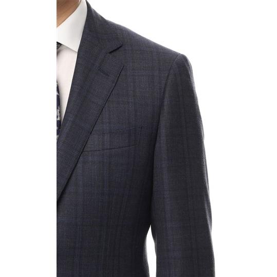 春夏用 ネイビー系 スタンダードジャケット Savile Row