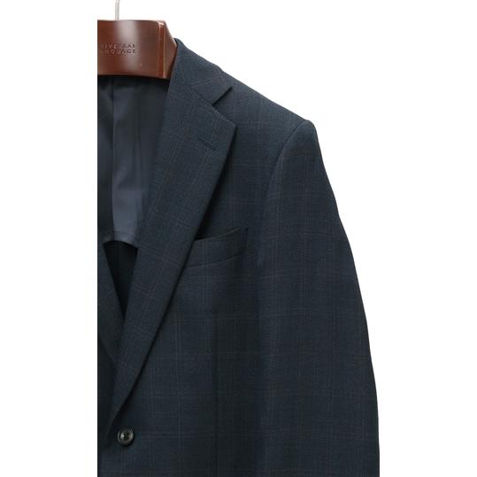AOYAMA 【洋服の青山】春夏用 ネイビー系 スタンダードジャケット 