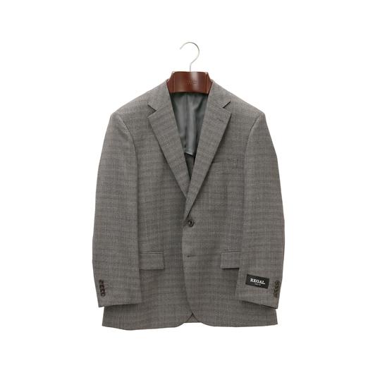 洋服の青山 メンズ 春 40代 50代 ビジネス 春夏用 グレー系 スタンダード ジャケット Plastics Smart Regal 洋服の青山plus 通販 Paypayモール