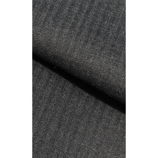 【洋服の青山】プレミアム ウール100% スーツ ツーパンツ メンズ スリム 春夏 グレー ストライプ 高品質 Super110's ストレッチ 背抜き 本切羽 ノータックの画像