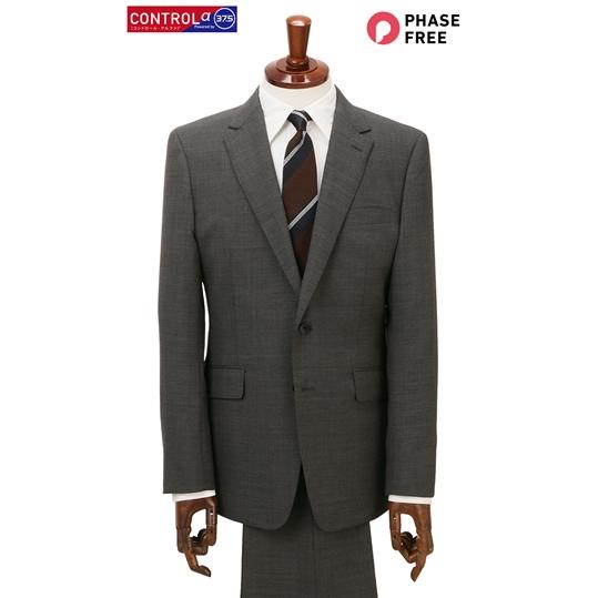 AOYAMA 【洋服の青山】メンズ ワイシャツ オールシーズン用 グレー系