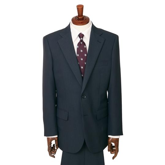 専用AB6新品未使用！ストレッチビジネススーツ！ウォッシャブル！Dネイビー！小訳 AOYAMA 【洋服の青山】洗える スーツ ネイビー 紺 ストライプ