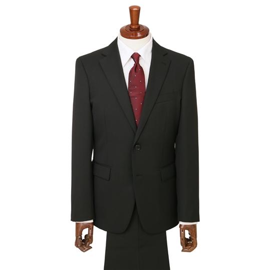 AOYAMA 【洋服の青山】メンズ スーツ オールシーズン ブラック スリム