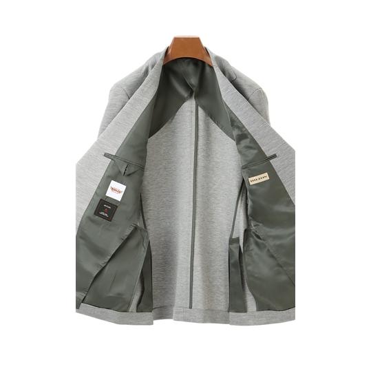 【洋服の青山】オールシーズン用 グレー系 プレミアムスタイリッシュスーツ【東北楽天ゴールデンイーグルスモデル】 HILTONの画像