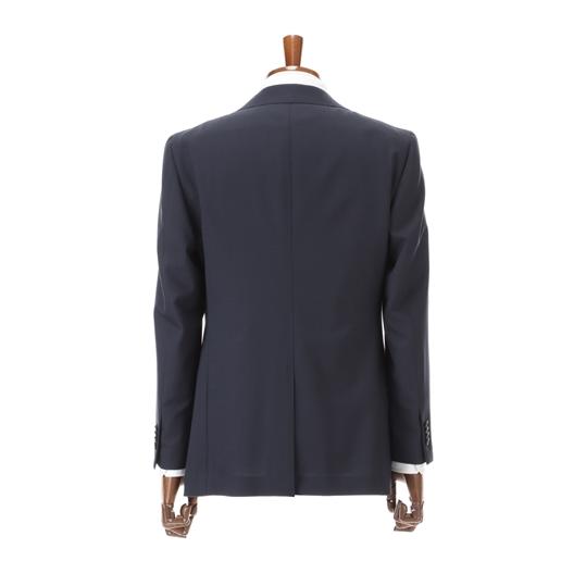 極美品■HILTON　スリーピース セットアップスーツ ネイビー　春夏　背抜き プレミアムスタイリッシュスーツ【スリーピース】【Super100's