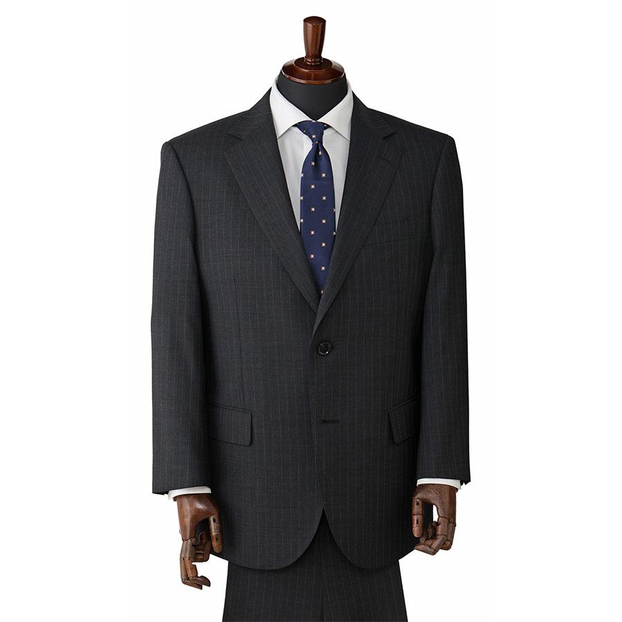 【3L相当】メンズスーツ 大きいサイズ ビジネス セットアップ サイドベンツ AOYAMA 【洋服の青山】大きいサイズ アジャスター サイドベンツ