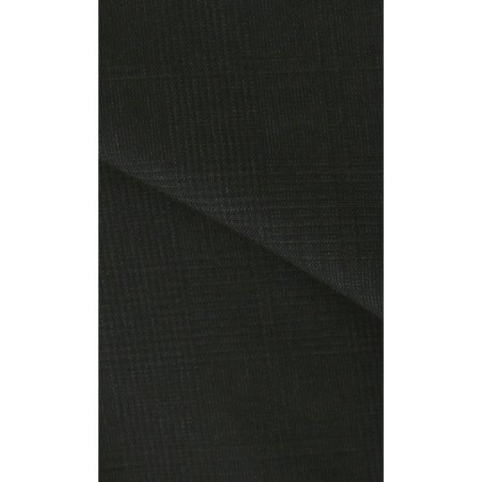 【洋服の青山】DORMEUIL ドーメル ウール100% 本台場 サイドベンツ プレミアム スーツ メンズ ゆったり 春夏 グレー グレンチェック 大きいサイズ ワンタックの画像