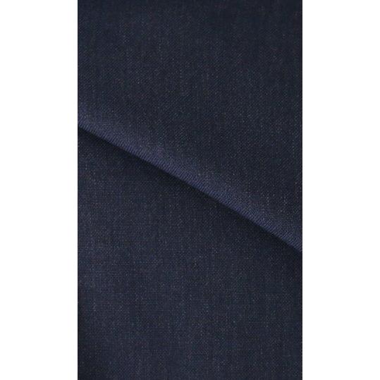 【洋服の青山】GUABELLO グアベロ ウール100％ 本台場 本切羽 サイドベンツ プレミアム スーツ メンズ スリム 春夏 ブルー 織柄 無地 ワンタック インポート生地の画像