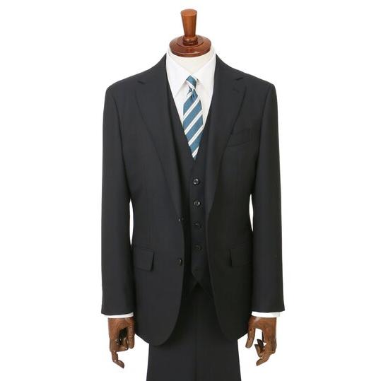 person's for men PT-9 3ピース スーツ ストライプ 黒 person's for men PT-9 3ピース スーツ ストライプ 黒 【公式通販】