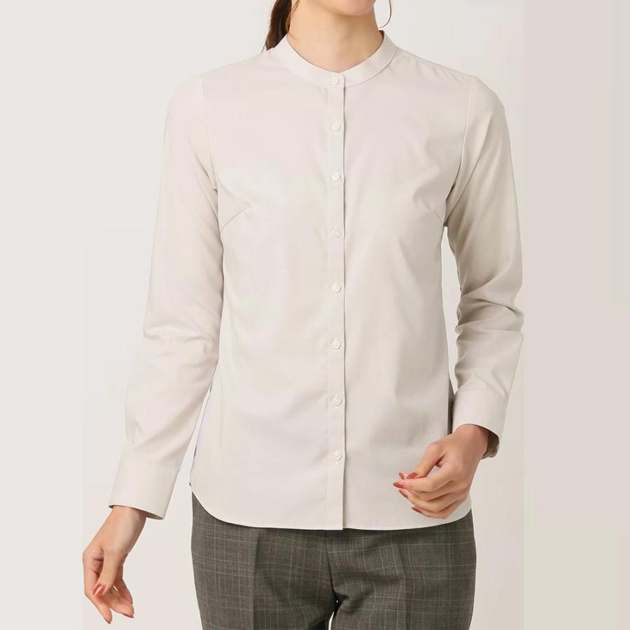 AOYAMA 【洋服の青山】レディース オールシーズン ベージュ系 スタンド