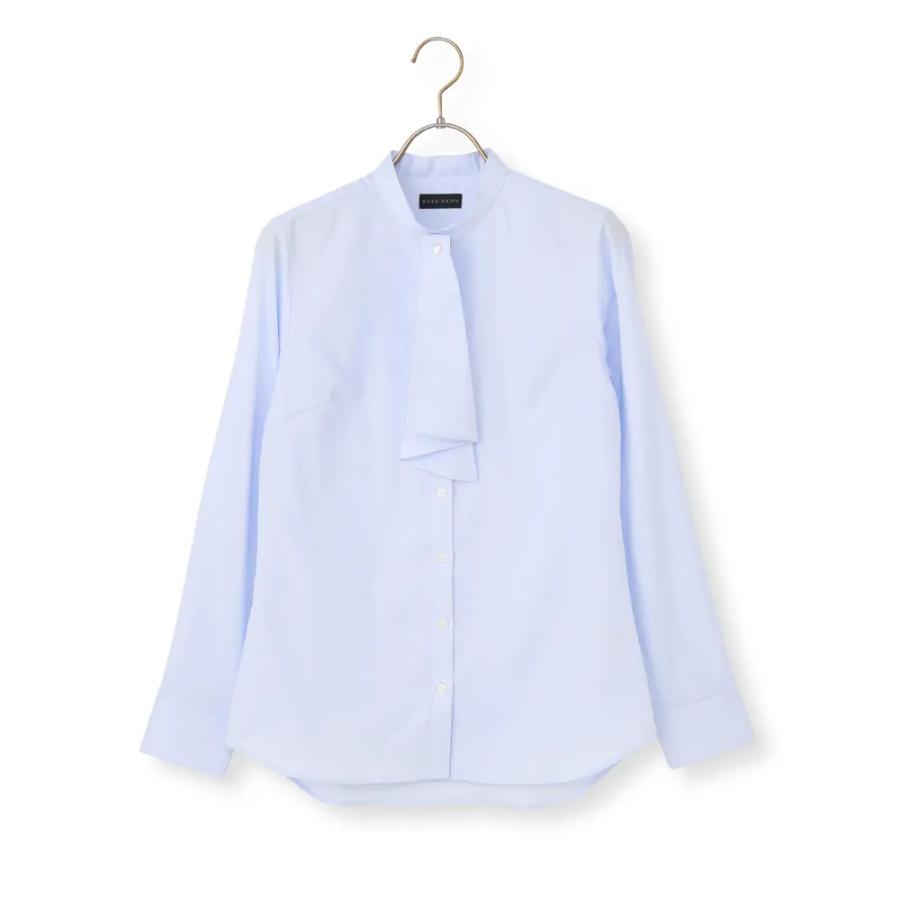 AOYAMA 【洋服の青山】シワになりにくい 取り外し ボウタイ ブラウス