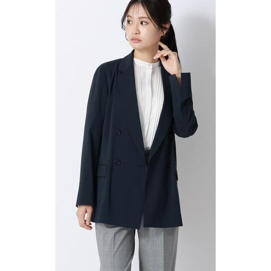 AOYAMA 【洋服の青山】春夏 ホワイト系 ピンタックブラウス【半袖