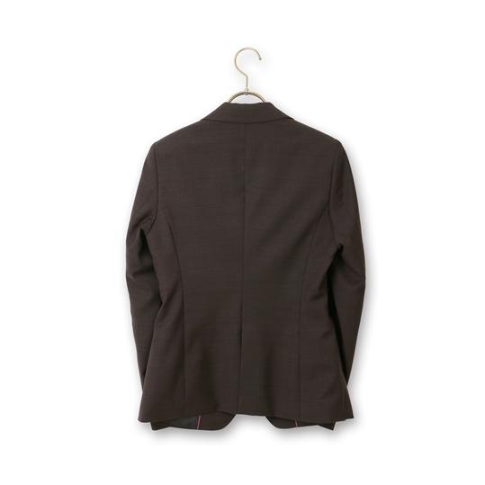 AOYAMA 【洋服の青山】オールシーズン用 ブラウン系 1ボタンテーラード 