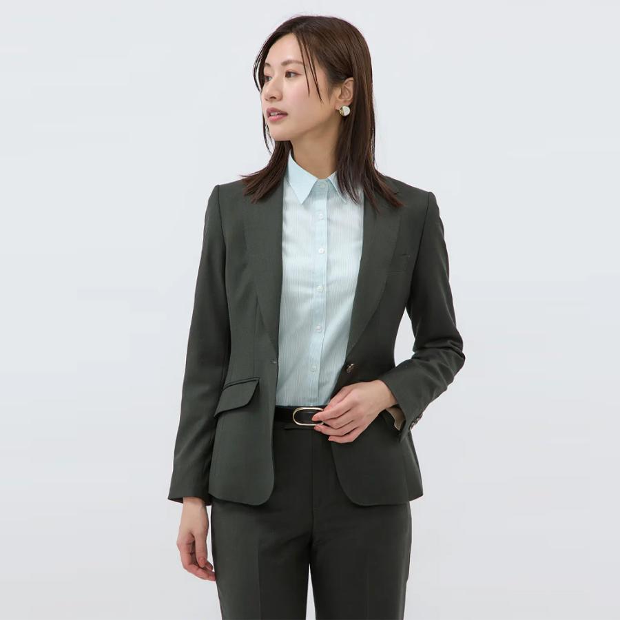 AOYAMA 【洋服の青山】セットアップ可 ウール100％ テーラード