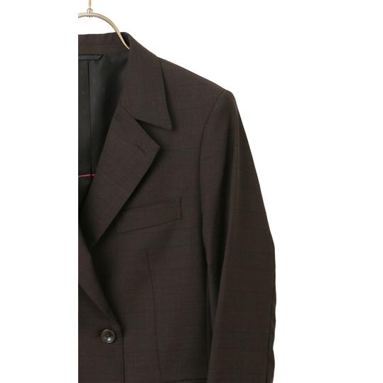 AOYAMA 【洋服の青山】オールシーズン用 ブラウン系 4ボタンダブル
