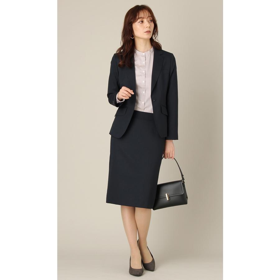 AOYAMA 【洋服の青山】レディース スカート ネイビー 紺 無地 AOYAMA 【洋服の青山】レディース スカート ネイビー 紺 無地