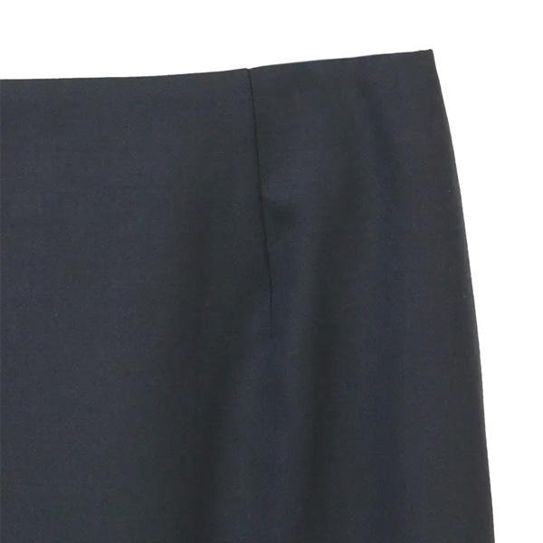 AOYAMA 【洋服の青山】タイトスカート ウール ストレッチ ひざ丈