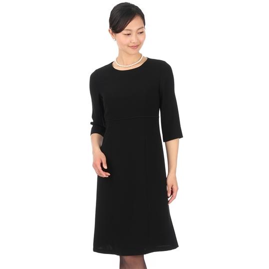 AOYAMA 【洋服の青山】オールシーズン用 ブラック系 ノーカラー  