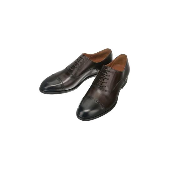 AOYAMA 【洋服の青山】ブラウン系 ストレートチップ【CALZOLERIA
