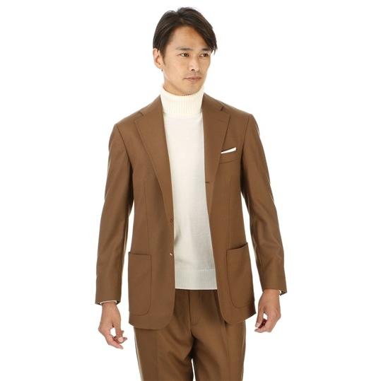 最終値下げ 秋冬用 ブラウン系 イタリア製生地使用 シングル スタイリッシュジャケット Hilton 洋服の青山plus 通販 Paypayモール 50 Off Lewisfamilyinsurance Com